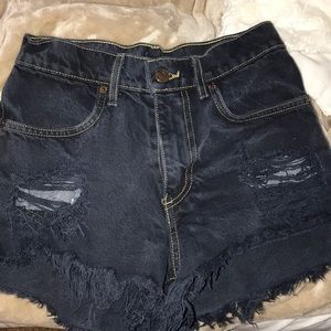 Jean shorts